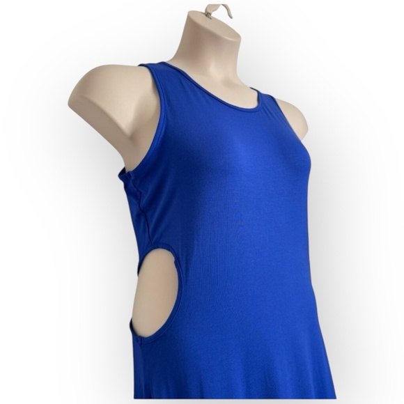 NWT See You Monday Cut-Out Midi Dress Women’s XL Blue Sleeveless A-Line 734 - Picture 16 of 16